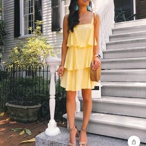 BP Layered Tiered Dress